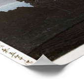 裾野の富士, Mt. Fuji from Susono, Hasui Kawase, Woodcut ポスター (角)