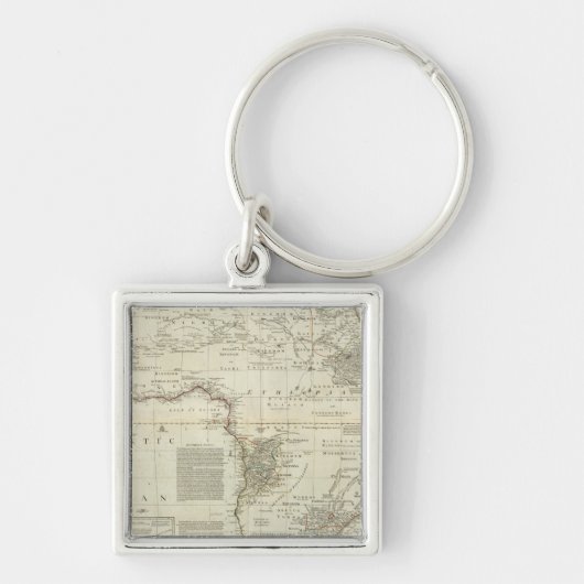 複合アフリカ2 キーホルダー (正面)