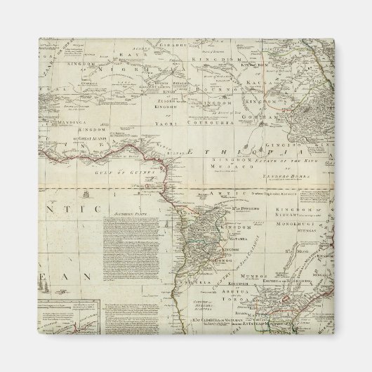 複合アフリカ2 マグネット (正面)