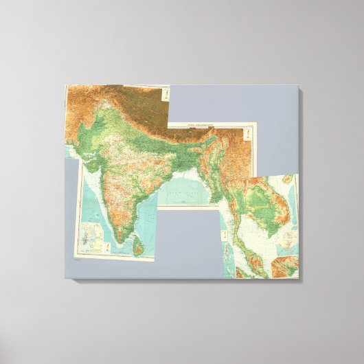 複合インド2 キャンバスプリント (正面)