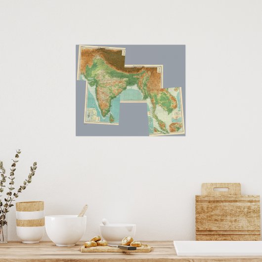 複合インド ポスター (キッチン)