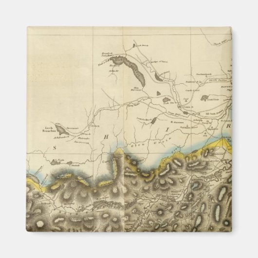 複合インバネスシャー マグネット (正面)