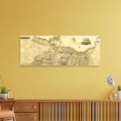 複合エディンバラシャー キャンバスプリント (インサイチュ (リビング))