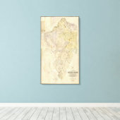 複合スタテン島 キャンバスプリント (インサイチュ (ウッドフロア))