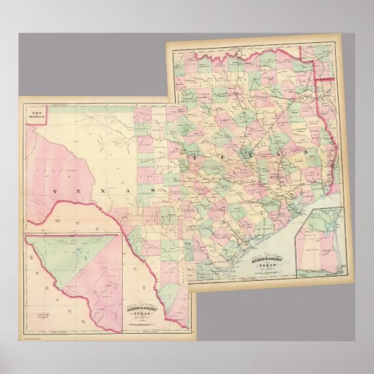複合テキサス州 ポスター (正面)