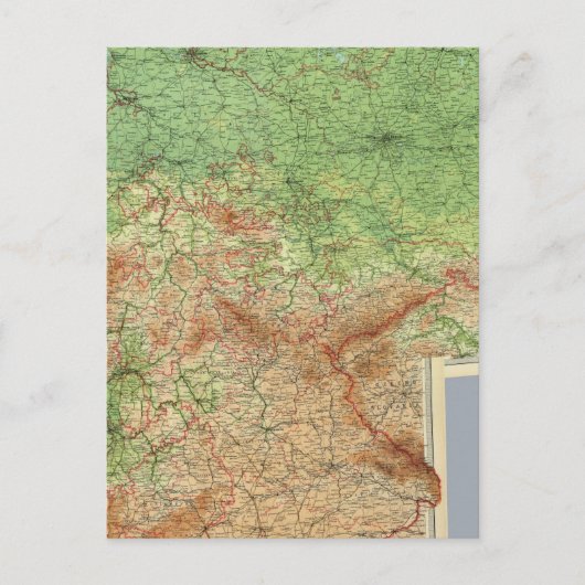 複合ドイツ ポストカード (正面)