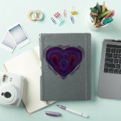 複合ハート シール (iPadカバー)