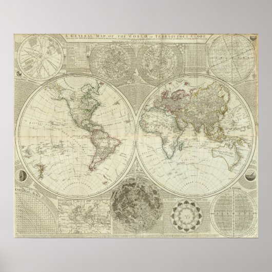 複合ワールドまたは奇怪な球体 ポスター (正面)