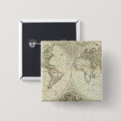 複合世界または複合地球 缶バッジ (正面&裏面)