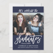 複合卒業パーティ招待状 招待状 (正面)