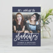 複合卒業パーティ招待状 招待状 (スタンド正面)