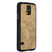 複合南米4 CarvedメープルGalaxy S5スリムケース (右)