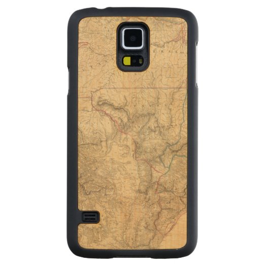 複合南米4 CarvedメープルGalaxy S5スリムケース (裏面)