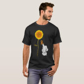 複合地域痛シンドロームひまわりベビーElep Tシャツ (正面フル)