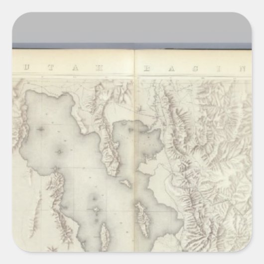 複合地形図IV スクエアシール (正面)