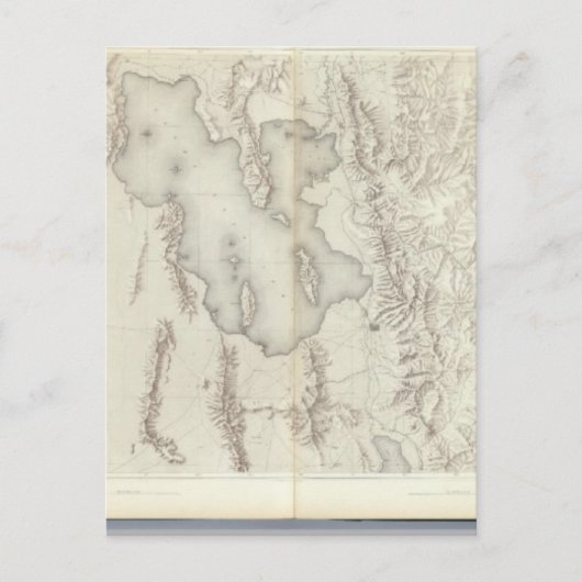 複合地形図IV ポストカード (正面)