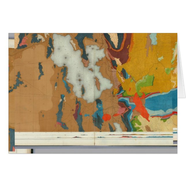 複合地質図IV、第40期平行測量 (正面横)
