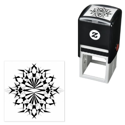 複合構カスタム造1.5インチx 1.5インチスタンプ セルフインキングスタンプ (インサイチュ)