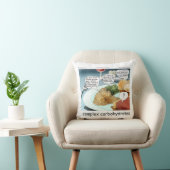 複合炭水化物哲学おもしろいグルメ クッション (椅子)