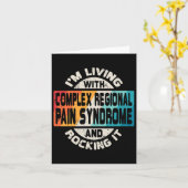 複合部位疼痛症候群Crps Rsd認識度 カード (黄色い花)