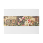 複数のお気に入りのデザインから製品を作成 招待状ベリーバンド (裏面例)