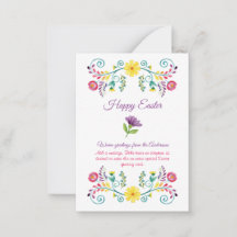 複数のイースターカード100写真フォークフローラ予算