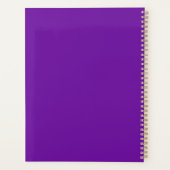 複数のカラフルハートバレンタイン プランナー手帳 (裏面)