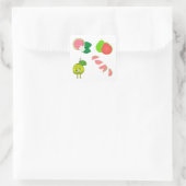 複数のグアバのステッカー スクエアシール (バッグ)