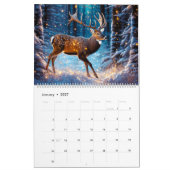 複数のシ違うェナリー・カレンダー カレンダー (1月 2027)