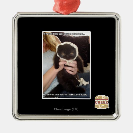 複数のダンプスター メタルオーナメント (正面)