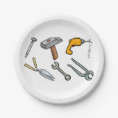 複数のツール ペーパープレート (正面)