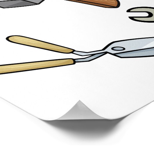 複数のツール ポスター (角)