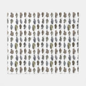 複数のドイツ第2次世界大戦タンク フリースブランケット (正面(横))