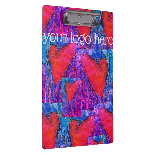 複数のハート クリップボード (右)