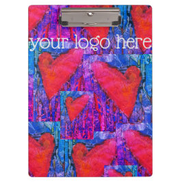 複数のハート クリップボード