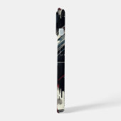 複数のビルドを持つ明るいグラフィティアートフォンケース iPhone 15ケース (左側面)