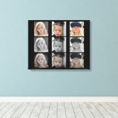 複数のフィルターのコラージュ キャンバスプリント (インサイチュ (ウッドフロア))