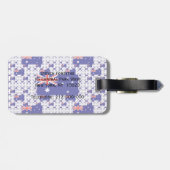 複数のレイヤーのオーストラリアカラフル国旗 ラゲッジタグ (裏面横)