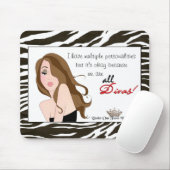 複数の個性/私たちは立つ1つのティアラの下！ マウスパッド (マウス)