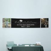 複数の写真を含む卒業バナー 横断幕 (トレードショー)