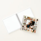 複数の写真コラージュシンプルフレームファミリーダイアリー ノートブック (内部)