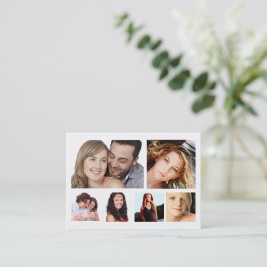 複数の写真（あらゆるビジネス写真）  名刺 (スタンド正面)