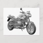 (複数の商品が選択されています)オートバイ ポストカード (正面)