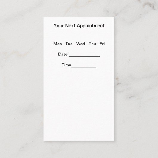 複数の場所でのビジネスとアポイントメントカード 名刺 (裏面)