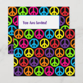 複数の平多彩和の兆候 招待状 (正面/裏面)