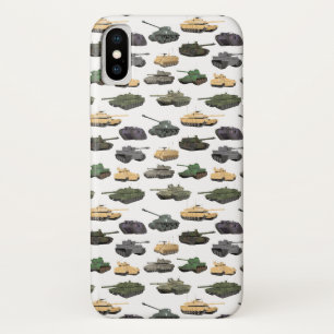 複数の戦車 iPhone X ケース