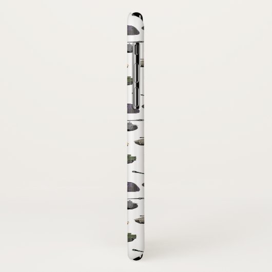 複数の戦車 Case-Mate iPhoneケース (裏面/左)