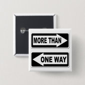 複数の方法ボタン 缶バッジ (正面&裏面)