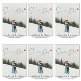 複数の日付写真を保存パーソナライズされた シール