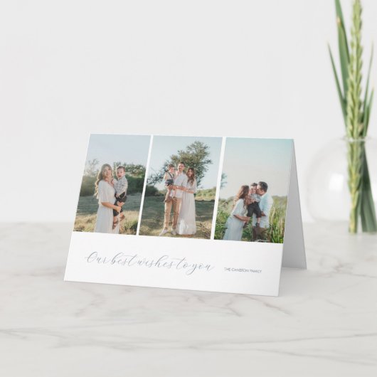 複数の最高の写真を希望 シーズンカード (正面)